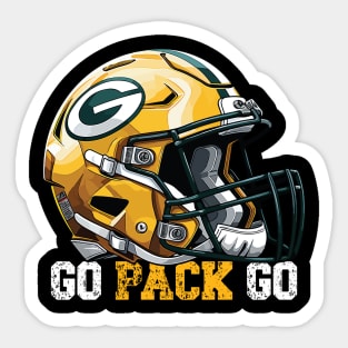 Go Pack Go! Sticker